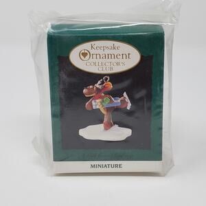 1995 Hallmark A Gift From Rodney Miniature Keepsake Handcrafted Holiday Ornament